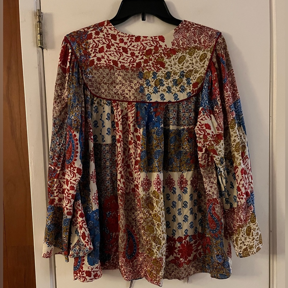 Zara Peasant Blouse - Picture 2 of 5